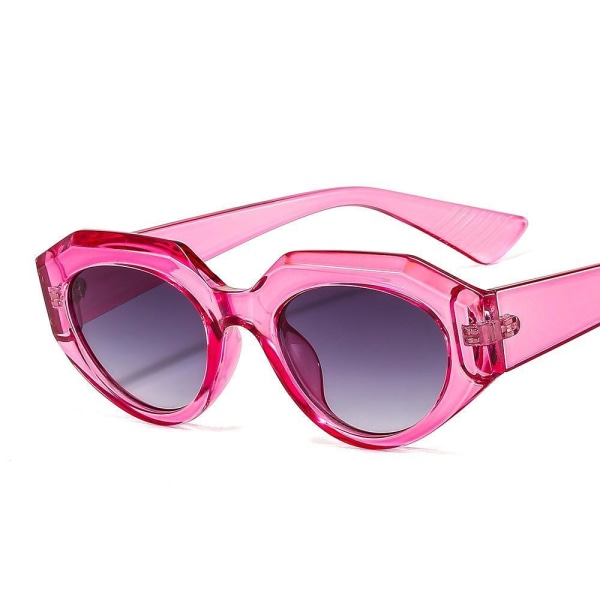 Retro-aurinkolasit, naiset, tämän vuoden kuumin trendi vaaleanpunainen Pink one size