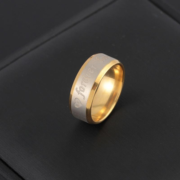 Lahja miehille '' forever love '' rakkaus joululahja lahja kulta hopea Gold one size