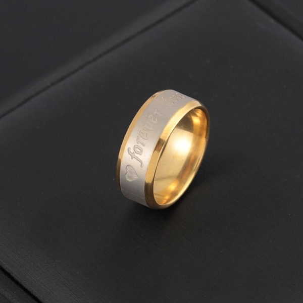 Lahja miehille '' forever love '' rakkaus joululahja lahja kulta hopea Gold one size