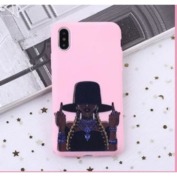 F-you pige fletninger hat premium kvalitet taske iPhone11 Pro Pink one size