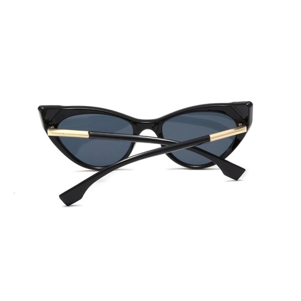 Teräväkärkiset aurinkolasit, joissa on timantti-inspo 50s UV400 Kris Black one size