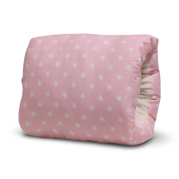 Säädettävä imetystyyny vauvan puuvillaa Imetys Pestävä vauvoille lapsille Käsivarsityyny Pink one size