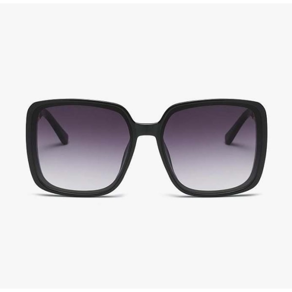 Store luksuriøse solbriller i elegant stil med ''H'' på sidene Black one size