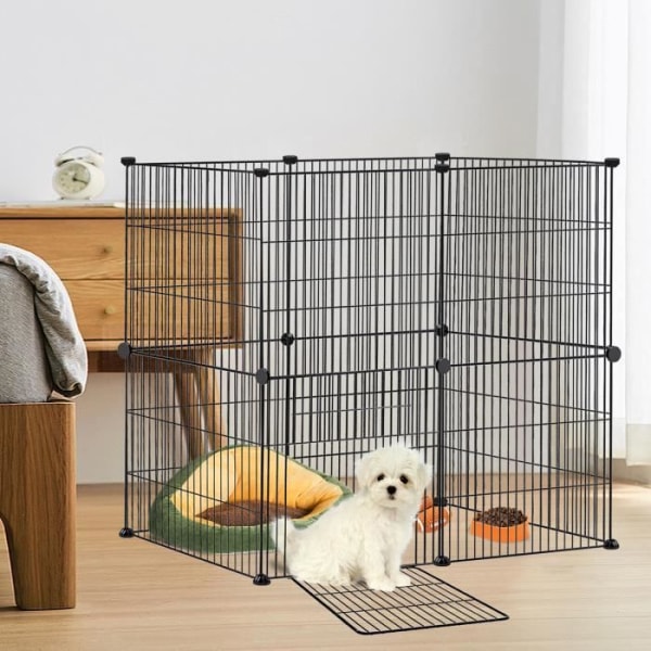 Rabbit Run - LZQ - Marsvinsbur - Svart - Liten - Gnagare svart