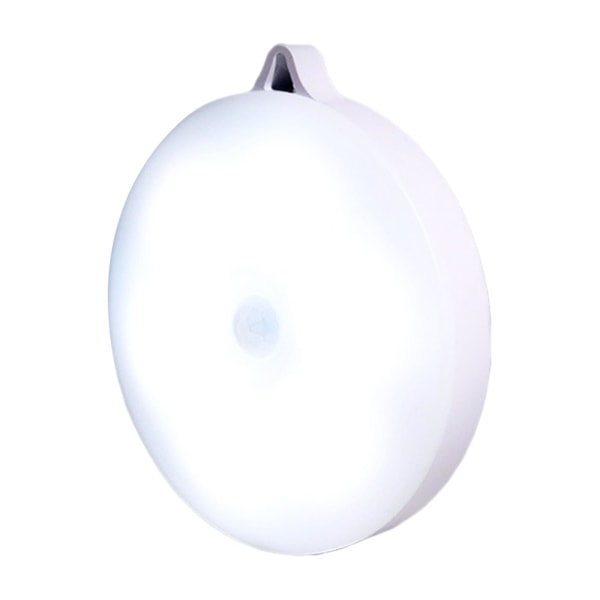 Ledsensorljus självhäftande nattlampa Stark magnet Väggmonterad hängande USB -uppladdningsbar nattlampa för garderober Skåp Kökstrappor