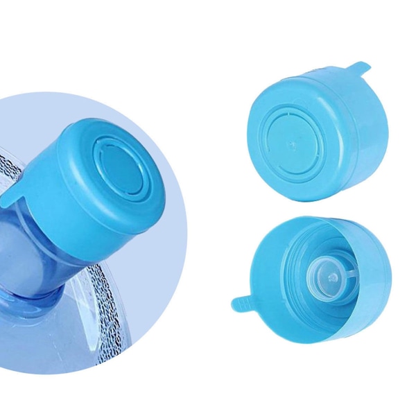 5 st Reusable 3/5 Gallons Tunna Vatten Tjock Plast Snap-on Ersättningslock