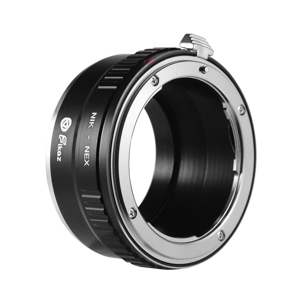 Linsfäste Adapterring Aluminiumlegering kompatibel med Nikon S/d-objektiv till Sony Nex/e-fäste spegellösa kameror
