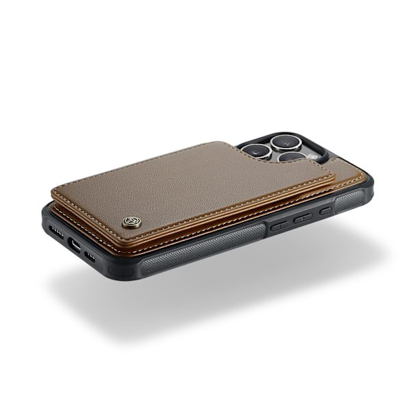 Passer til iPhone 7/8/SE2/SE3 Flip-deksel, Brun