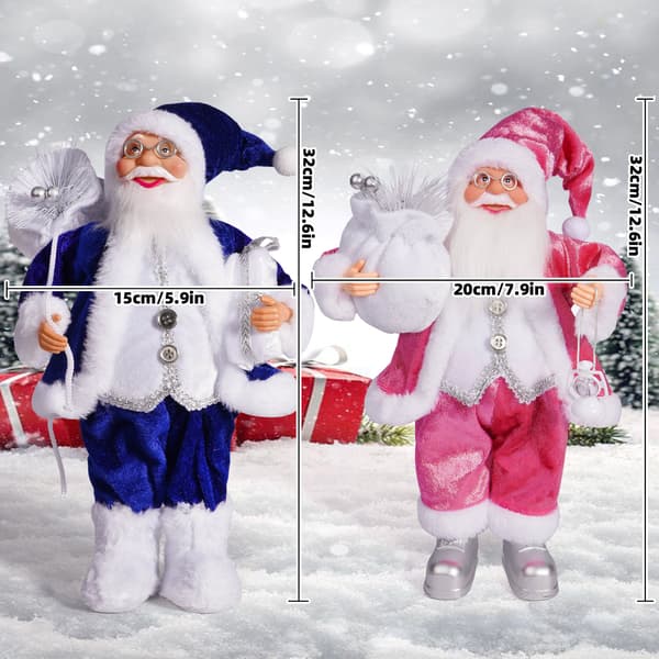 Julepynt Julenissefigur, Rosa Julenisse