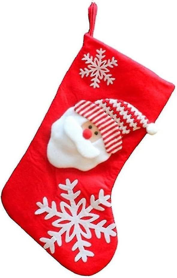 Jul Tomte Godisstrumpa Barn Present Juldekor För Heminredning