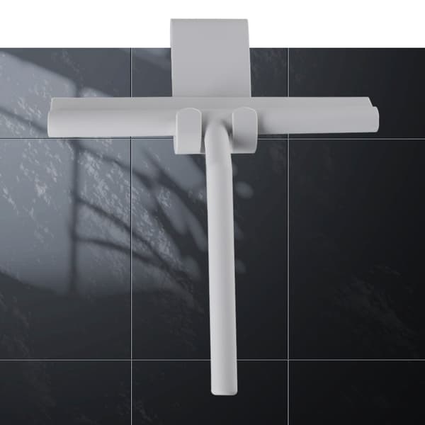 Dusjspakel - 21 cm Hvit - Vinduspakel for Bad - Si