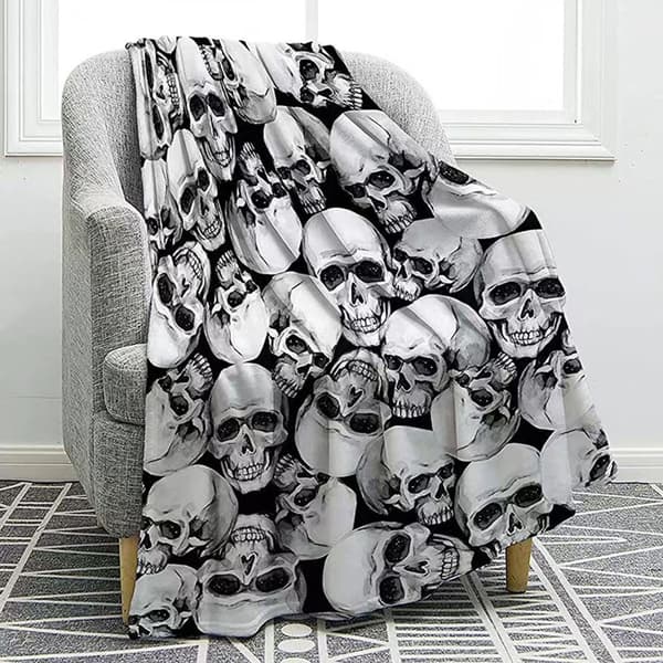 100CM x 150CM Halloween Tæppe, Perfekt til Festsofaer-39