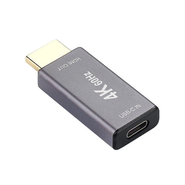 Usb3.1typec hona till hdmi hane hd-adapter 4k@60hz USB c hona till hdmi-adapter