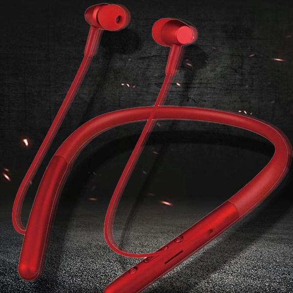 Halshängande trådlösa sport Trådlösa Bluetooth-kompatibla 5.0 hörlurar