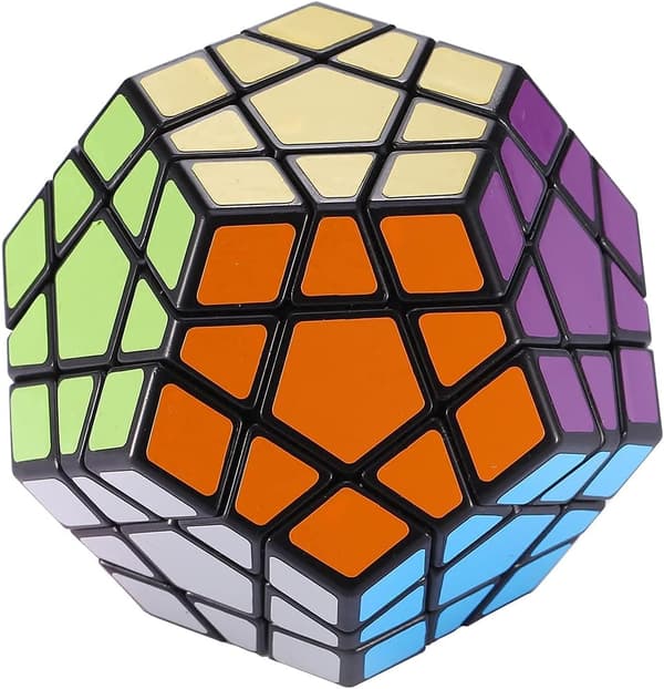 3x3 Megaminx Speed ??Cube Puslespill, Svart