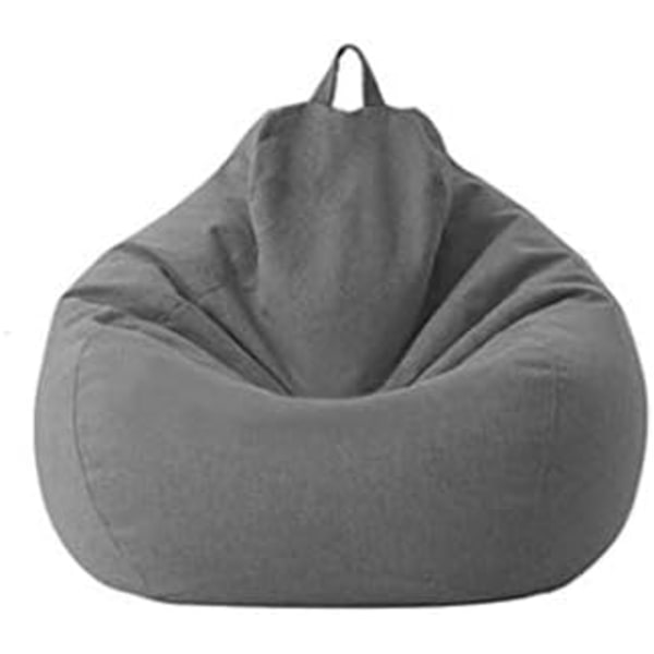 Beanbag Bag Cover Cover utan stoppning (mörkgrå, 70*80cm) grey