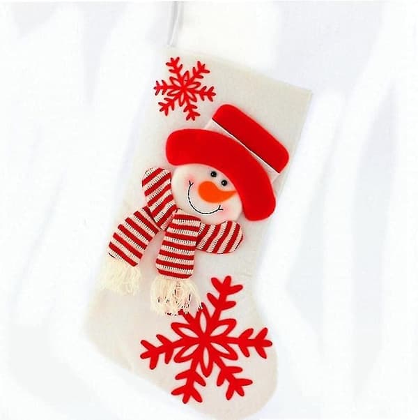 Jul Tomte Godisstrumpa Barn Present Juldekor För Heminredning