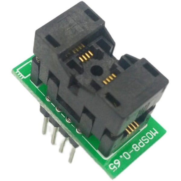 Msop8 To Dip8 Mcu Test Ic Socket Programmer Adapter Socket Adapter