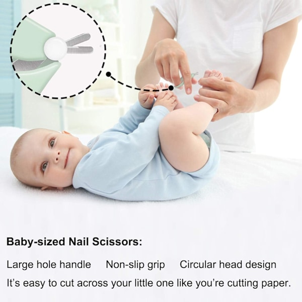 Baby Nagelsats Nyfödd, Baby Nagelklippare Säkerhet, Näs Tång Baby, Nagelklippare Nyfödd Set, Baby Nagelklippare Set