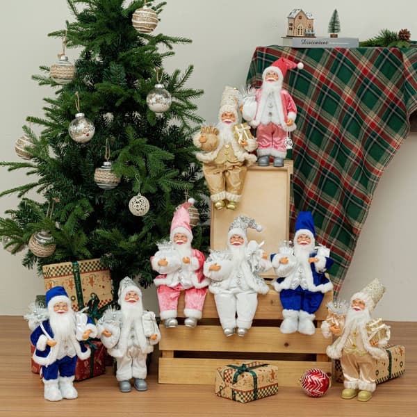 Julepynt Julemandsfigur Ornament, Pink Julemand