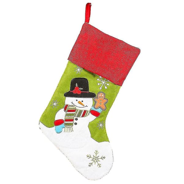 Julestrømper, til julepynt snemand