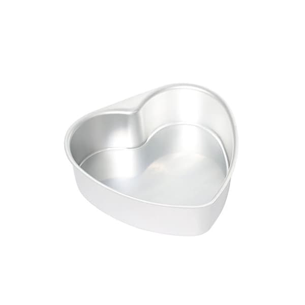 6 Tommer Aluminium Hjerteformet Kageform Sæt DIY Bageform Værktøj wi