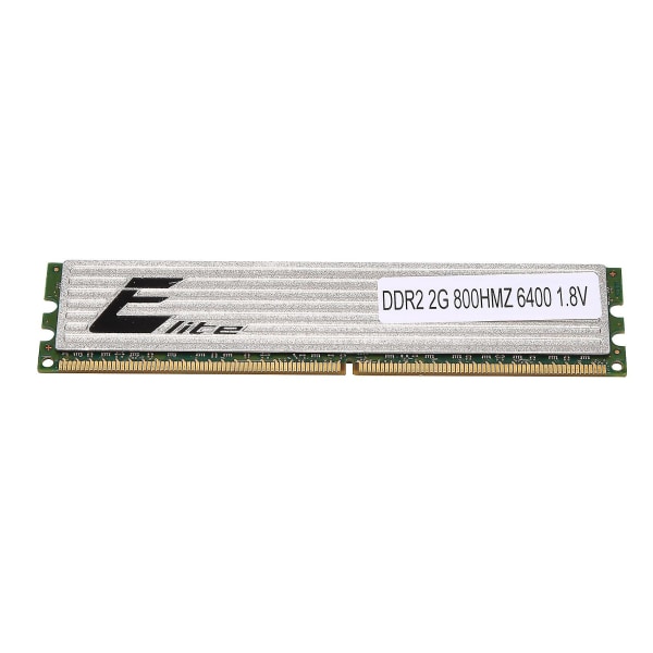 2GB DDR2 Minne RAM 800MHz PC2 6400 240 Stift 1.8V DIMM med Kylning