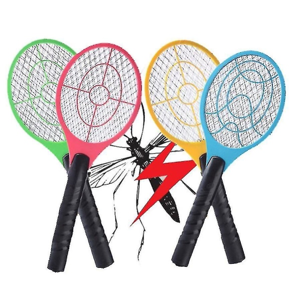 Elektrisk fluga Insekt Bug Zapper Fladdermusracket Swatter Bug Mygggeting Pest Killer Fumigator Repellent Uppladdningsbar Hållbar - -subaoe