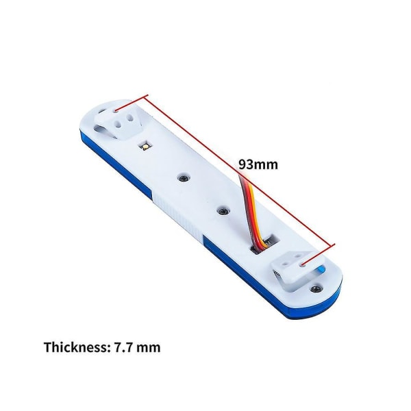 6 lägen Rc Police Flash Light Led Light For 1/8 1/10 Axial Scx10 3