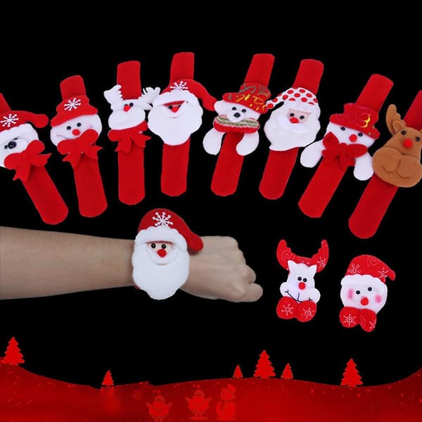 Jularmband Julmotiv Design Tomte Snögubbe Älg Dekor