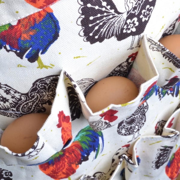 Multi-pocket Eggs Harvest Arbetsförkläden Gåsägg Collection Duck Chicken Farm Förkläden