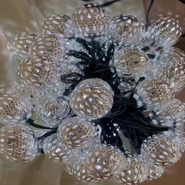 Jouluvalosarja ulkokäyttöön, 6 metriä, 40 LED-valoa