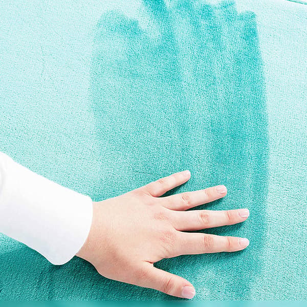 Bademåtter til badeværelse - Skridsikker - Grå 17\" x 24\" Memory Foam