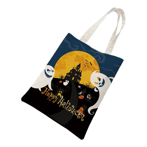 3 stycken Halloween Godispåsar Stora Trick or Treat Canvas To