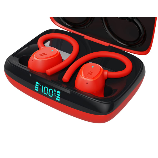 Trådlösa hörlurar, trådlösa hörlurar i örat med Bluetooth 5.3 hörlurar med HD-mikrofon, Bluetooth hörlurar
