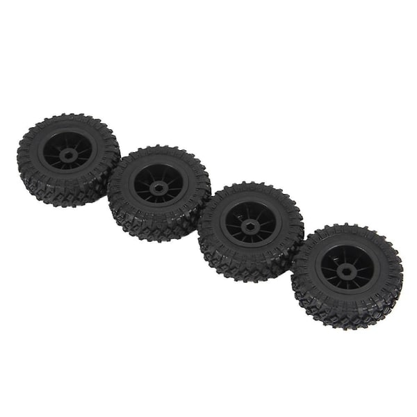 4st 70 mm däck hjul för Mn D90 D99s Mn-90 Mn91 Mn98, svart