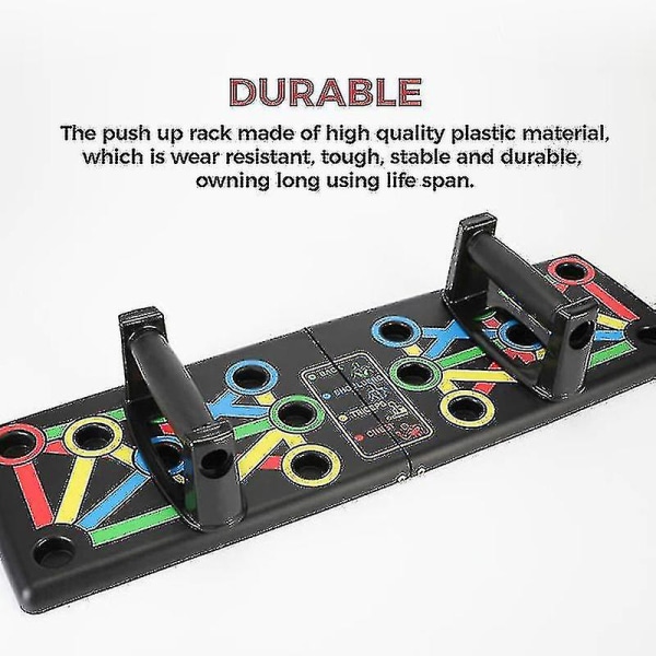 Push Up Board Rack Multifunktions Body Fitness Trainer Strength Enhancer Home Gym