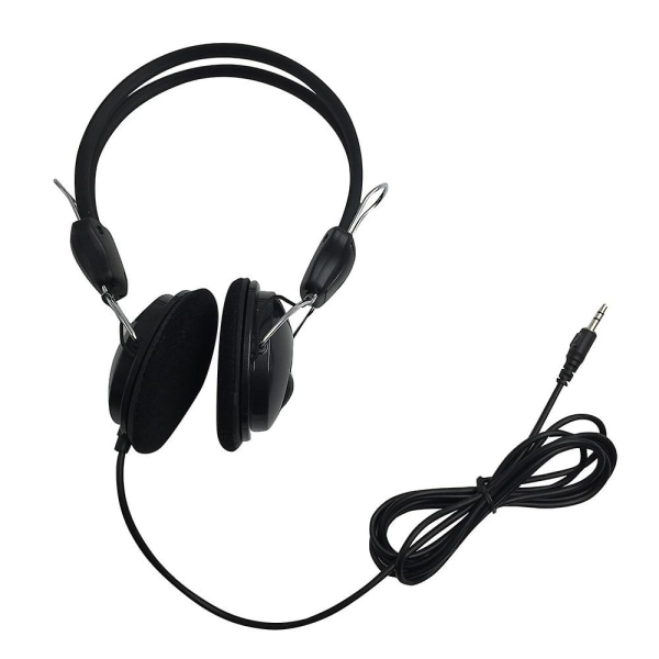 Headset Hörlur Öronsnäcka Stereo Hörlurar 3,5 mm port Trådbundna hörlurar för industriell metalldetektor Bärbar