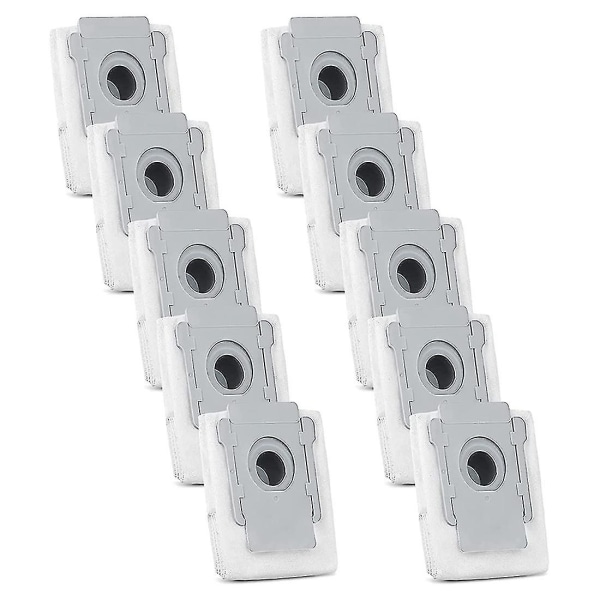 10-pack vakuumpåsar för I & S & J Series I(7150) I7+ I7 Plus (7550) I3