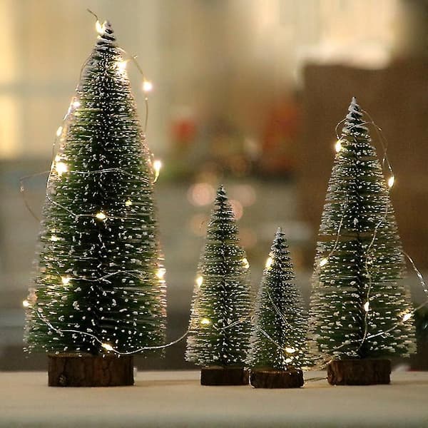 Mini Julgranspinne Cedar Skrivbord Litet Julgran