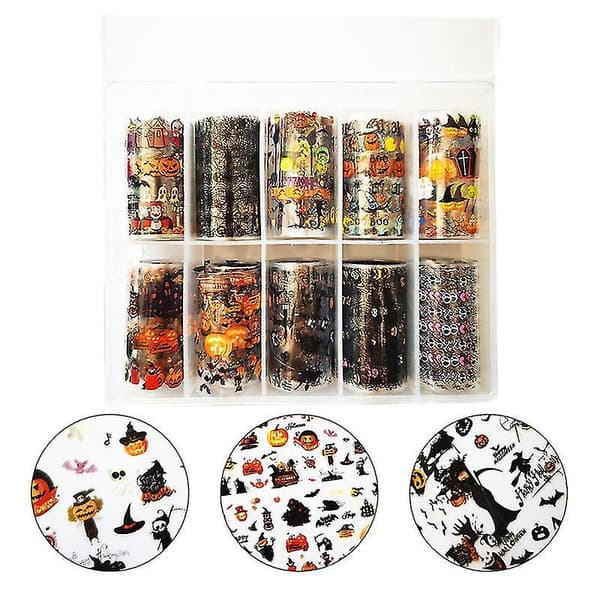 1 st Halloween Nageldekaler