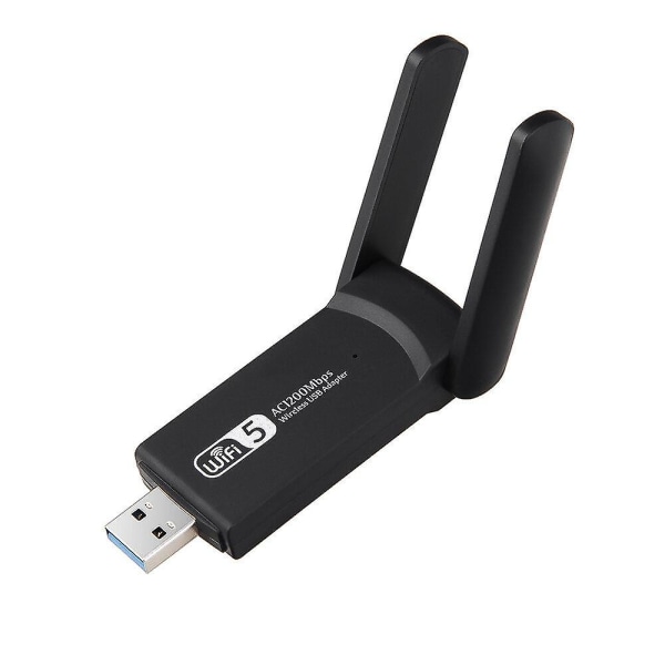 USB 3.0 1200 Mbps Wifi-adapter Dual Band 5GHz 2,4Ghz 802.11AC RTL8812BU Wifi-antenndongelnätverk