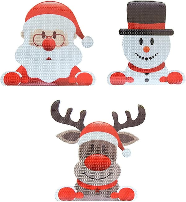 3-pack julkylskåpsmagneter