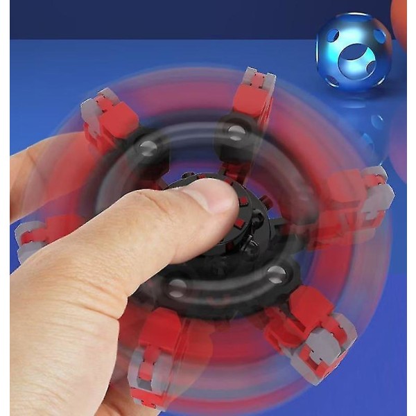 Ghyt Ny kedja Antistress Finger Spinner Leksaker För Barn Stress relief Vuxna Antistress Hand Spinner Vent Presenter Röd