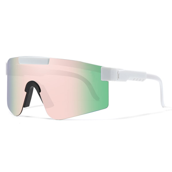 Solglasögon med vindtät beläggning, europeiska och amerikanska utomhussportglasögon för cykling, PC icke-polariserad 3