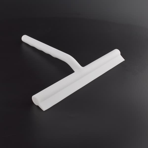 Bruse Squeegee - 21 cm Hvid - Vindue Squeegee til Badeværelse - Si