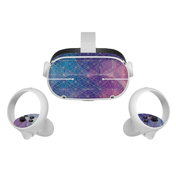 Pvc-dekaler Söt Cartoon Skin Sticker för Oculus Quest 2 Vr Glasses Controller