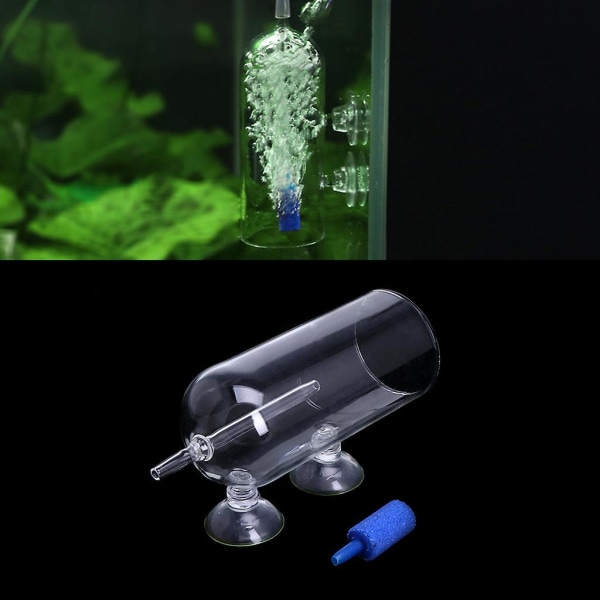 Akvarium Glas Co2 Diffusor Bubble Air Stone Syreluftning