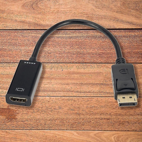 Displayport /mini Dp Hane Till HDMI Active Adapter -stöder Hd 4k 30hz