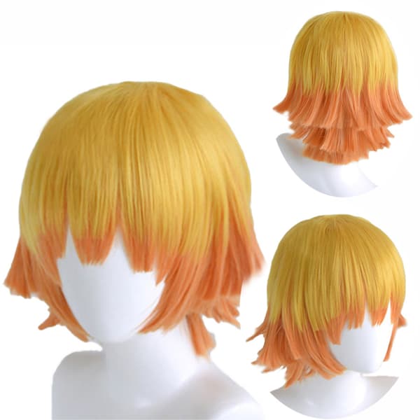 Demon Slayer Serie Cosplay Paryk - Zenitsu